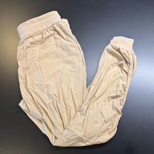 Lululemon Joggers Size 10 Beyond the Studio Tan Beige